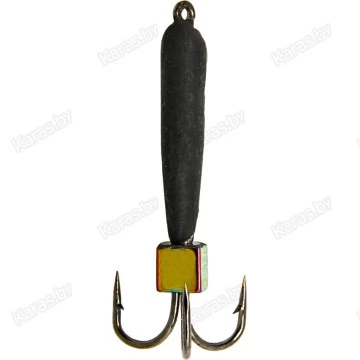 Мормышка вольфрамовая "Чёртик" с отверстием 2.0 мм (1423P)