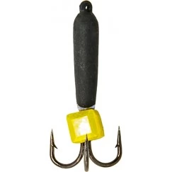 Мормышка вольфрамовая "Чёртик" с сырным кубиком и ушком 2.0 мм (2422P)