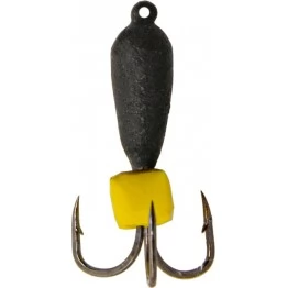 Мормышка вольфрамовая "Чёртик" с сырным кубиком и ушком 3.0 мм (2442P)