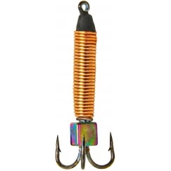 Мормышка вольфрамовая "Чёртик" в медной оплетке с ушком 1.5 мм (1213B)