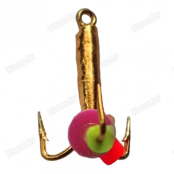 Мормышка вольфрамовая Чёртик гальваника с ушком 1.5 мм (167)