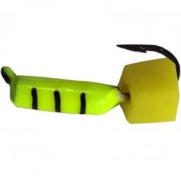 Мормышка вольфрамовая Столбик с сырным кубиком и ушком 1.5 мм (482)