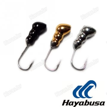 Мормышка вольфрамовая "Муравей длинный" с отверстием 2.5 мм