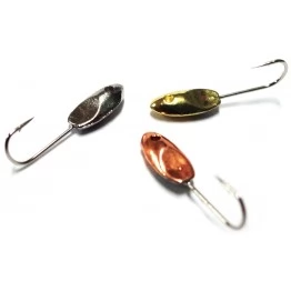 Мормышка вольфрамовая "Овсинка" с отверстием 2.5 мм