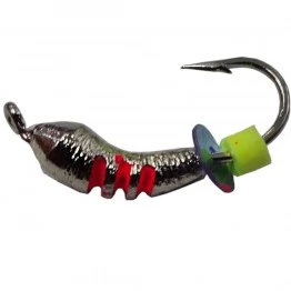 Мормышка вольфрамовая "Уралка" с рисками и ушком 2.0 мм (4032)