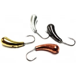 Мормышка вольфрамовая "Уралка" с отверстием 2.5 мм