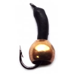 Мормышка вольфрамовая "Уралка" с шариком и ушком 2.0 мм