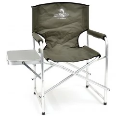 Кресло складное алюминиевое НПО Кедр AKS-06 с пластиковым столиком