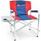 Кресло складное алюминиевое НПО Кедр SuperMax со столиком с подстаканником AKSM-04