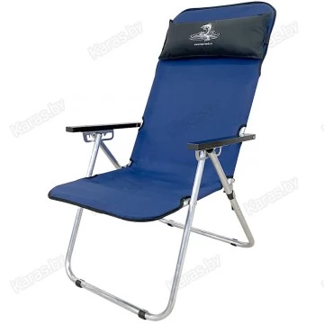 Кресло Комфорт алюминий НПО Кедр AKS-10 с подголовником