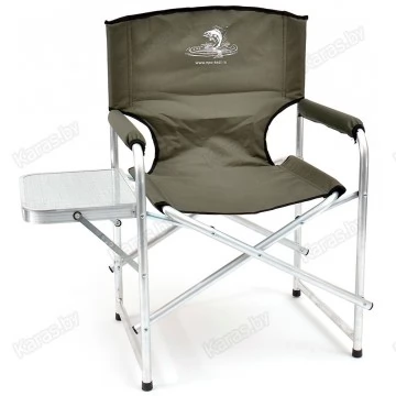 Кресло складное алюминиевое НПО Кедр со столиком AKS-05