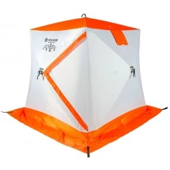 Палатка зимняя НПО Кедр КУБ-2 трёхслойная (1.85х1.85х1.76 м)