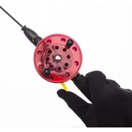 Удочка зимняя Namazu Ice Perch Fishing с катушкой, 57 см