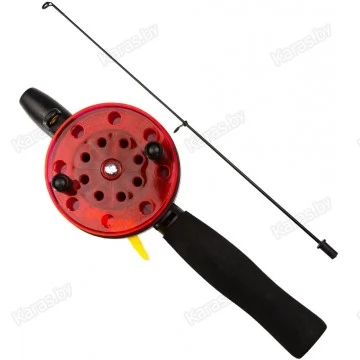 Удочка зимняя Namazu Ice Perch Fishing с катушкой, 57 см