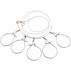 Кукан Namazu металлический пятиместный N-FTAF-295