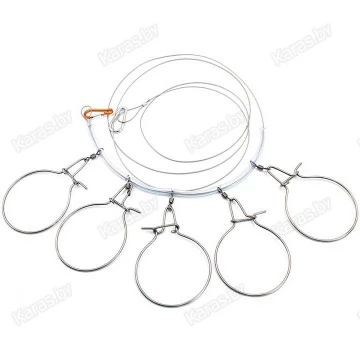 Кукан Namazu металлический пятиместный N-FTAF-295