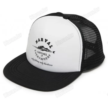 Кепка с сеткой Narval Mesh Cap Catches Everywhere Circle Black and White