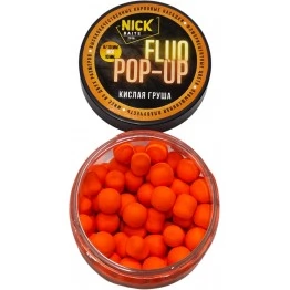 Бойлы Nick Baits Fluo Pop-Up Mix 8/10 мм (Кислая груша)