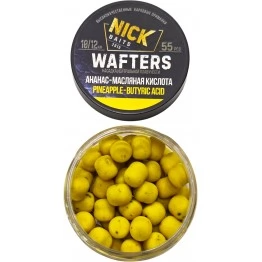 Бойлы Nick Baits Wafters 10/12 мм (Ананас-Масляная кислота)