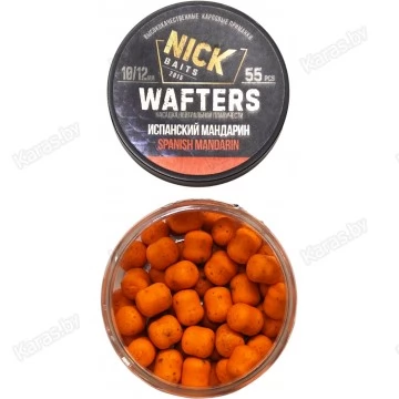 Бойлы Nick Baits Wafters 10/12 мм (Испанский мандарин)