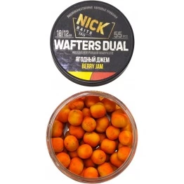 Бойлы Nick Baits Wafters Dual 10/12 мм (Ягодный джем)