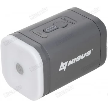 Насос электрический с фонариком Nisus (N-GR-107C4)