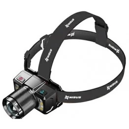Фонарь налобный сенсорный Nisus N-FN-HL25