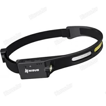 Фонарь налобный сенсорный Nisus N-FN-HL76