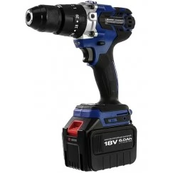 Шуруповерт-электробур Nisus 120 Нм, 18V, 2х6Ah