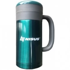 Термос-кружка Nisus 0.45 л N.TMК-HBG-450-13 с ситечком