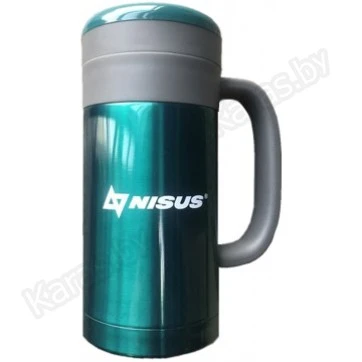 Термос-кружка Nisus 0.45 л N.TMК-HBG-450-13 с ситечком