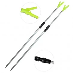 Стойка алюминиевая для удилища телескопическая Y 120 см