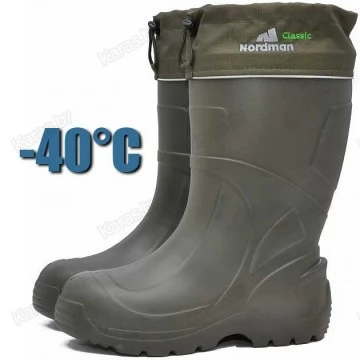 Сапоги зимние NordMan Classic Pro -40°C с флисовым вкладышем