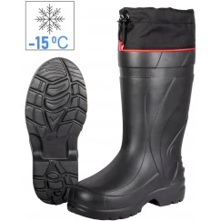 Сапоги зимние Norfin Step Light с манжетой черные