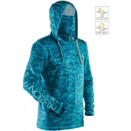 Джерси Norfin Sun Pro Marlin Hoodie Green