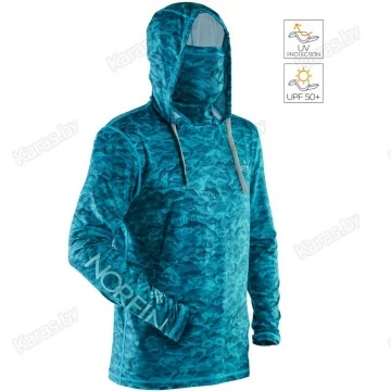 Джерси Norfin Sun Pro Marlin Hoodie Green
