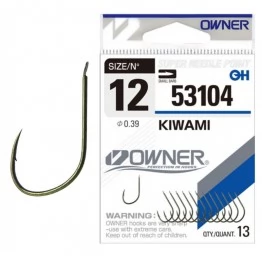 Крючки Owner Kiwami Green 53104