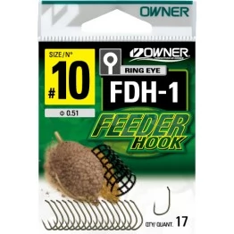 Крючки Owner Feeder Hook FDH-1 Brown 56941