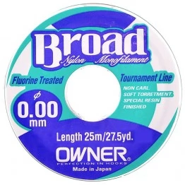Леска монофильная Owner Broad 25 м