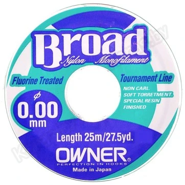 Леска монофильная Owner Broad 25 м