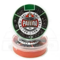 Набор грузил Pallini 70г, 0.2-0.75г