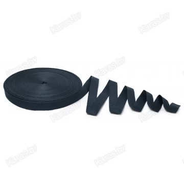 Лента якорная ПетроКанат 15 мм, 120 кг, 30 м, черная