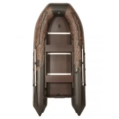 Надувная 3-х местная ПВХ лодка Пилот M-330 (кмф)