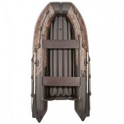 Надувная 3-х местная ПВХ лодка Пилот M-300 НДНД (черный/камуфляж)