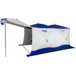 Всесезонная палатка Пингвин Big Twin двухслойная (4.3х2.15х2.0м)