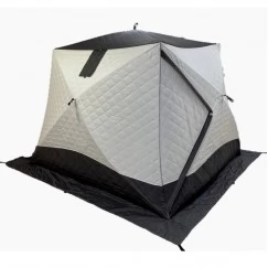 Палатка зимняя Пингвин Премиум Лонг Компакт 250 трехслойная (2.5х2.25х2.05 м)