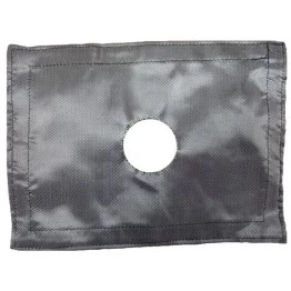 Окно из базальтовой ткани Пингвин (выход под трубу)