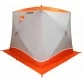 Палатка зимняя Пингвин Призма Brand New двухслойная (2.0х1.85х1.85м, бело-оранжевая)
