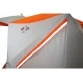 Всесезонная палатка Пингвин Призма Шелтерс Премиум (2.15х2.15х2.0 м, бело-оранжевая)
