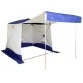 Всесезонная палатка Пингвин Призма Шелтерс Премиум (2.15х2.15х2.0 м, бело-синяя)